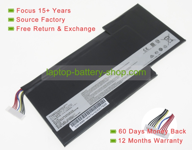 Evga B010-00-000004 11.4V 5200mAh replacement batteries - Click Image to Close