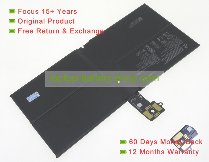 Microsoft DYNH03, G3HTA074H 7.58V 6444mAh original batteries - Click Image to Close