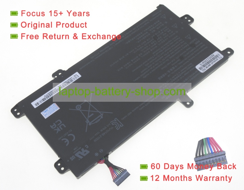 Lg LBX822BM 11.61V 4278mAh original batteries - Click Image to Close