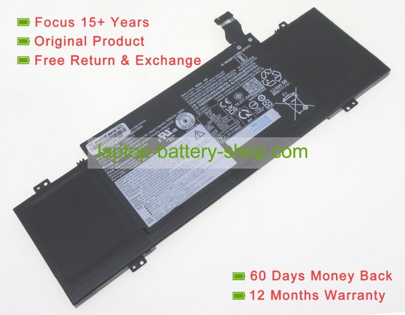 Lenovo 8SSB11C66153, L20M4PF2 7.72V 7900mAh original batteries - Click Image to Close