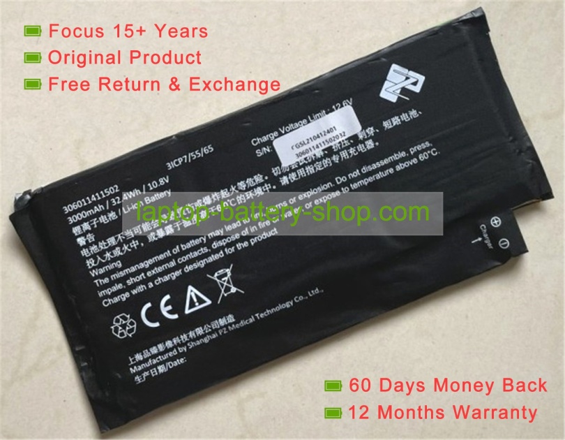 Other 306011411502 10.8V 3000mAh original batteries - Click Image to Close