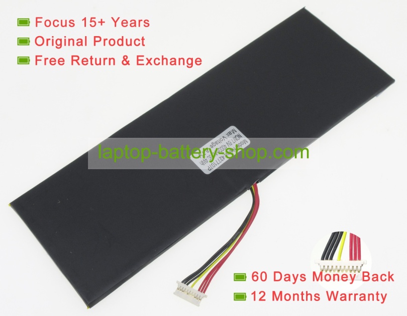 Teclast GSP4277107 7.4V 4000mAh original batteries - Click Image to Close