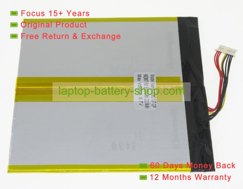 Chuwi GSP3062137 7.4V 3000mAh original batteries - Click Image to Close