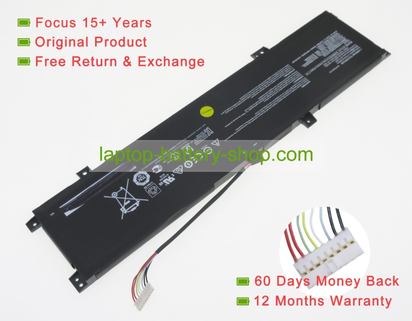 Msi BTY-M55, 925QA055H 15.4V 5845mAh original batteries - Click Image to Close