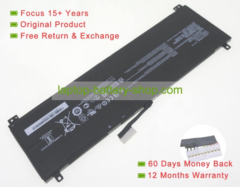 Msi BTY-M54, 925QA054H 15.2V 5920mAh original batteries - Click Image to Close