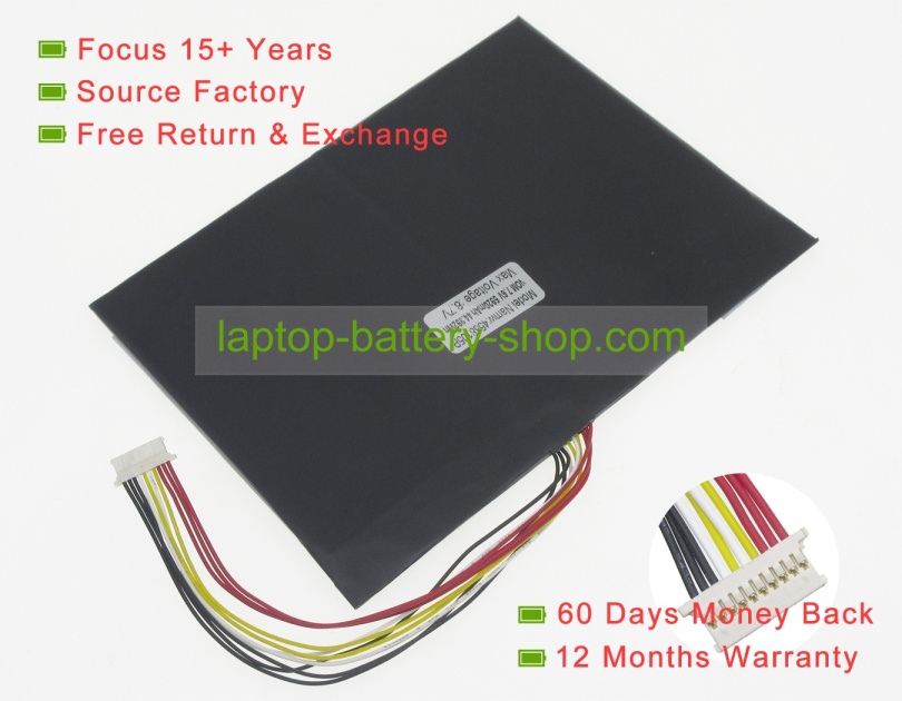 Medion 4588105 7.6V 5920mAh replacement batteries - Click Image to Close