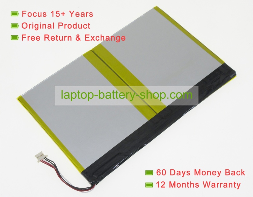 Cube H112160P, H-29112160P 3.7V 6600mAh original batteries - Click Image to Close