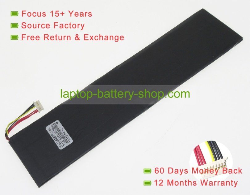 Jumper WTL 5558260P, H-5556260P 7.6V 5000mAh replacement batteries - Click Image to Close