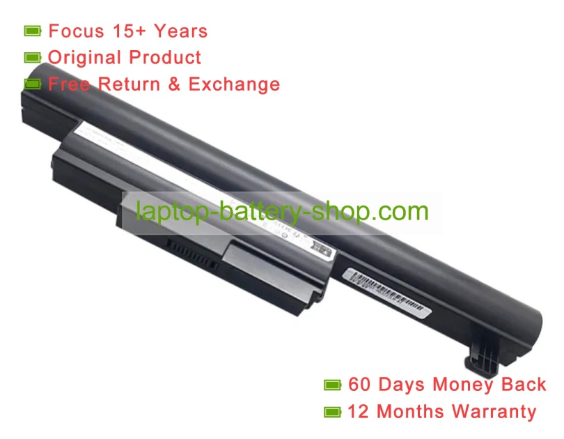 Hasee A3222-H54 10.8V 5200mAh original batteries - Click Image to Close