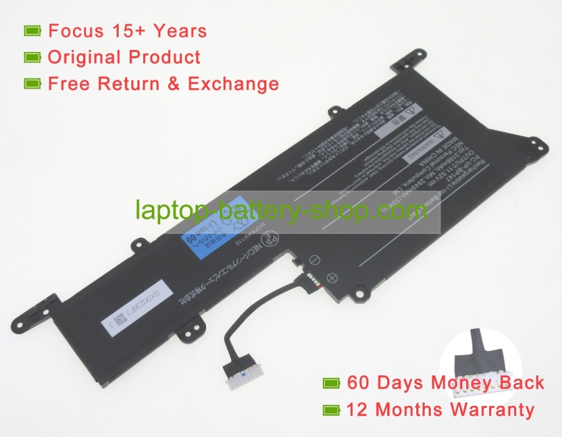 Nec PC-VP-BP147 11.52V 2849mAh original batteries - Click Image to Close