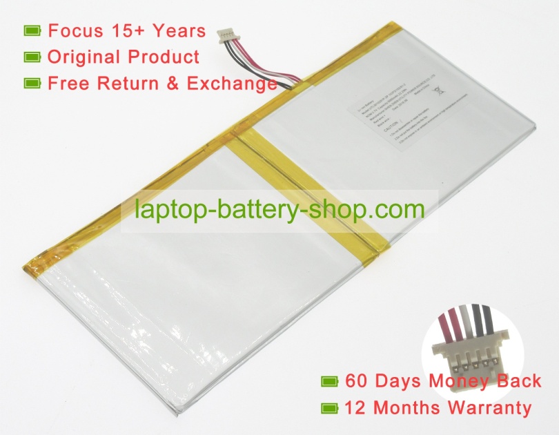 Other EV-A-101-1, UTL3010281P-2P 3.7V 6000mAh original batteries - Click Image to Close