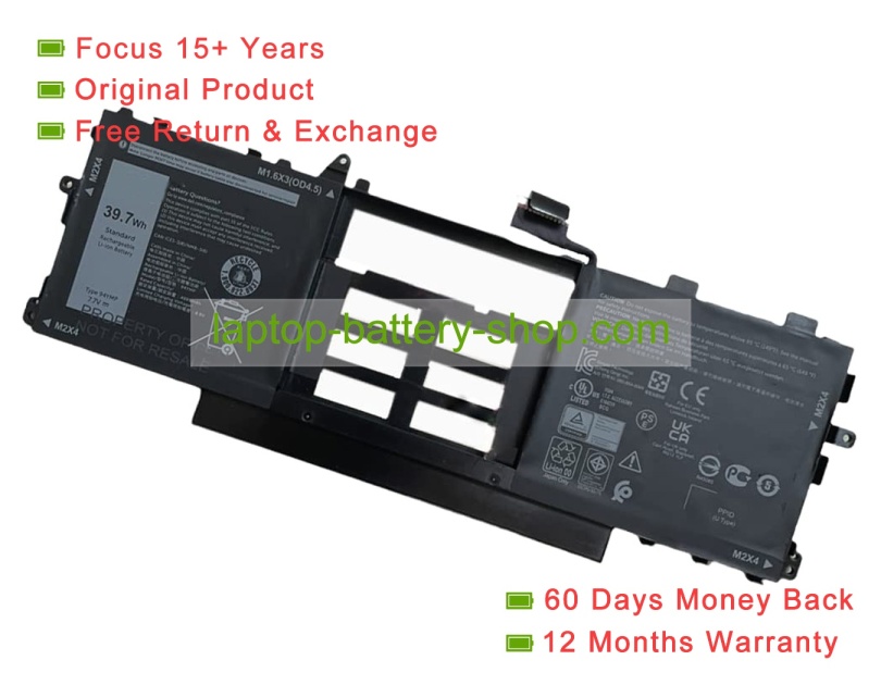 Dell 94YMP 7.7V 4895mAh original batteries - Click Image to Close