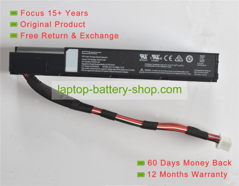 Hp HSTNS-BC01, P02375-210 8.4V 33mAh original batteries - Click Image to Close