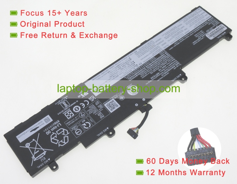 Lenovo L21L3PG2, L21D3PG2 11.52V 4862mAh original batteries - Click Image to Close