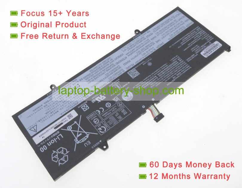 Lenovo L21M4PE1, L21L4PE1 15.52V 3705mAh original batteries - Click Image to Close