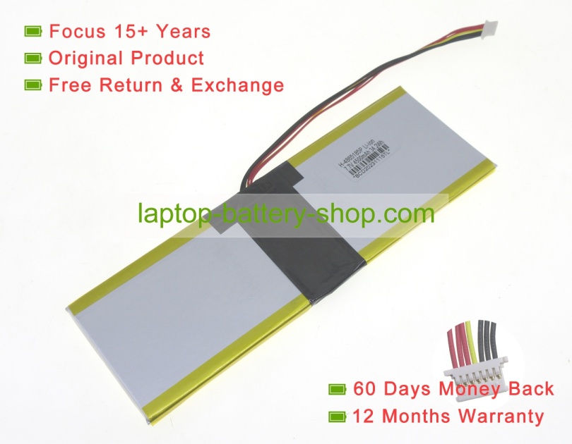 Rtdpart YLY 4865208, 4865208 7.6V 4500mAh original batteries - Click Image to Close