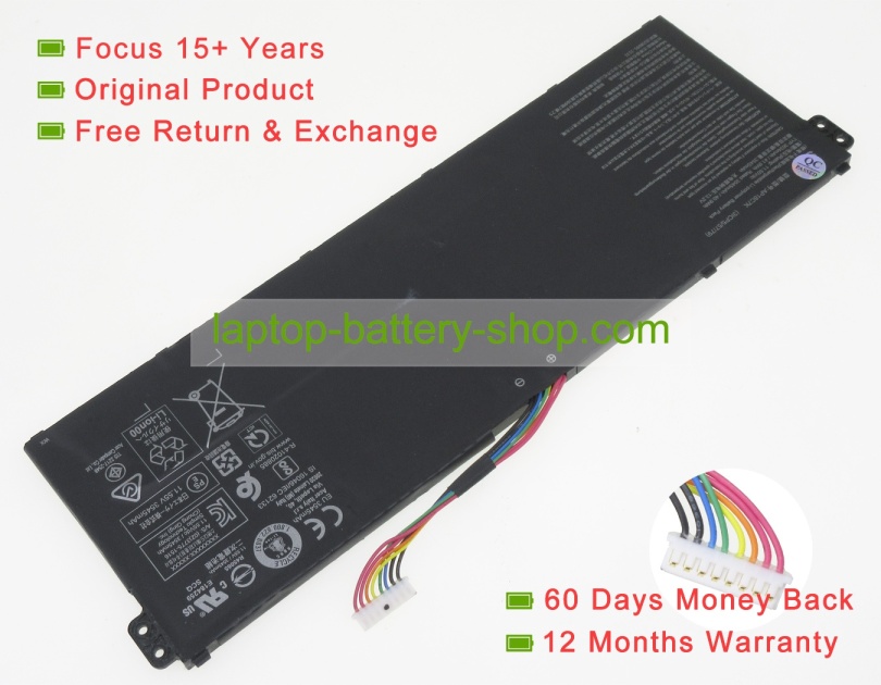 Acer AP18C7K 11.55V 3634mAh original batteries - Click Image to Close