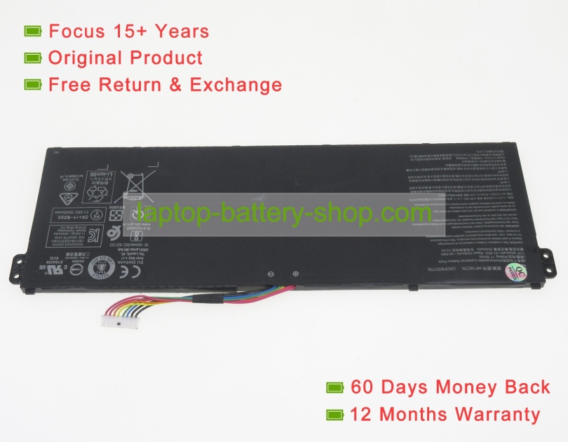 Acer AP18C7K 11.55V 3634mAh original batteries - Click Image to Close