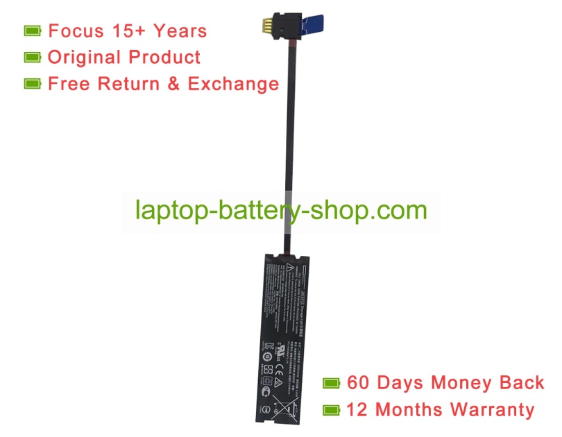 Hp 878640-001, MCFP12 7.2V 470mAh original batteries - Click Image to Close