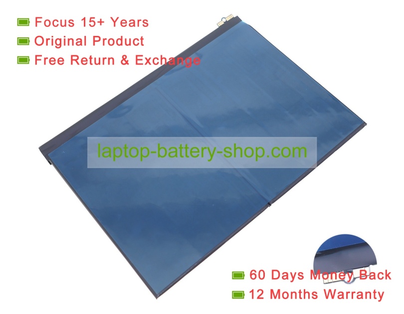 Apple IPAD Air5, A2742 3.8V 7613mAh original batteries - Click Image to Close