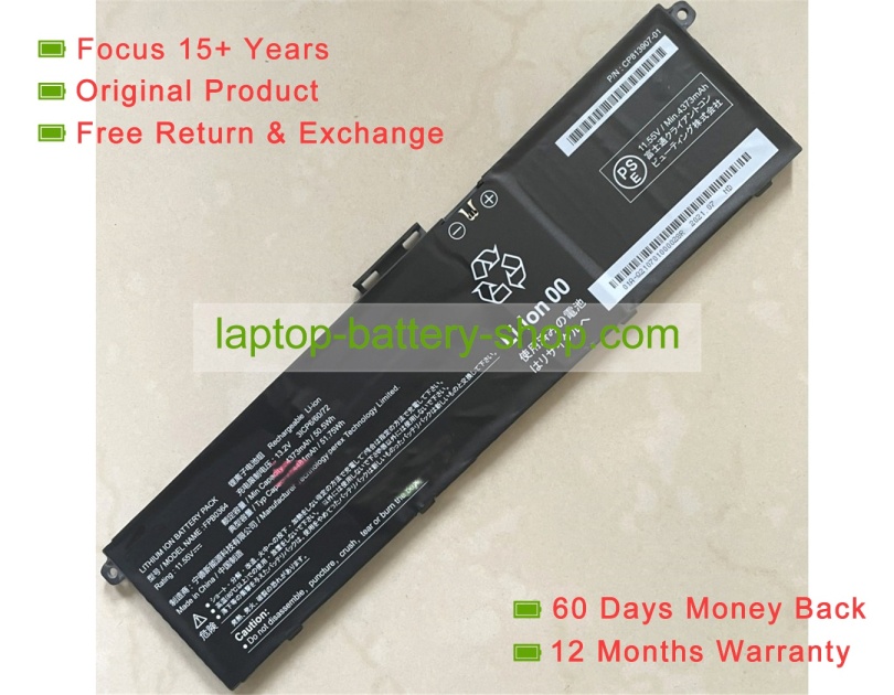 Fujitsu CP813907-01, FPB0364 11.55V 4373mAh original batteries - Click Image to Close