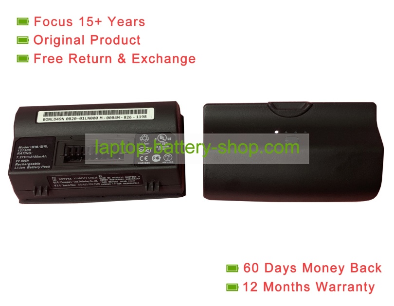 Other 121300 7.27V 3150mAh original batteries - Click Image to Close