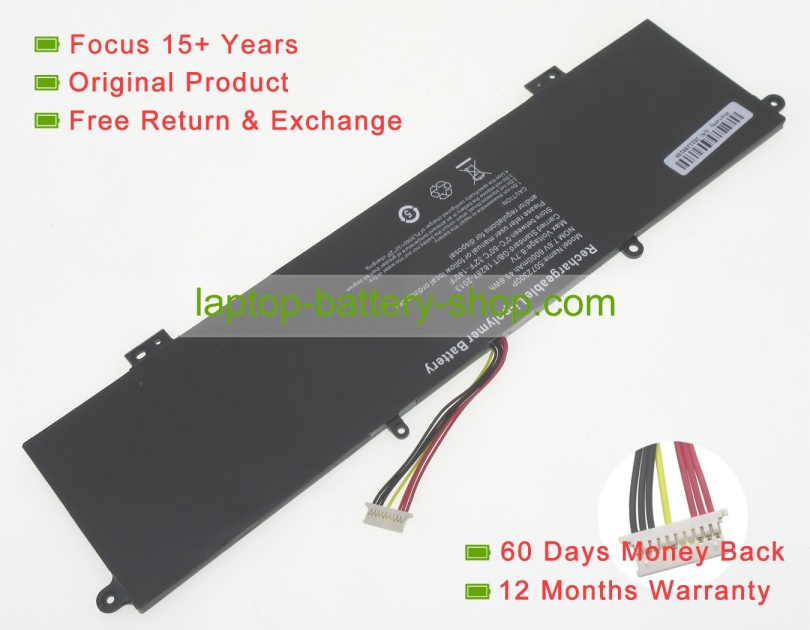 Rtdpart UTL-4766133-2S, 4766133-2S 7.6V 6000mAh original batteries - Click Image to Close