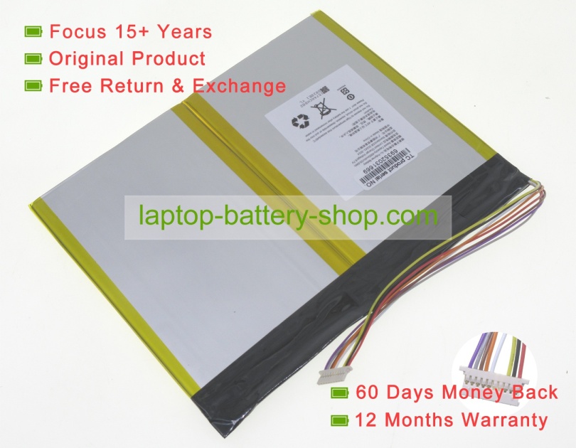 Yepo 369277-2S 7.6V 4000mAh original batteries - Click Image to Close