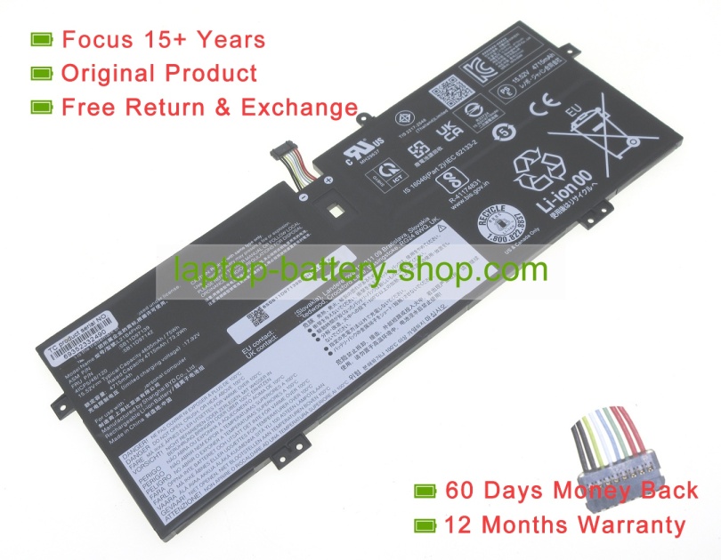 Lenovo L21L4PH0, 5B11D97138 15.52V 4835mAh original batteries - Click Image to Close