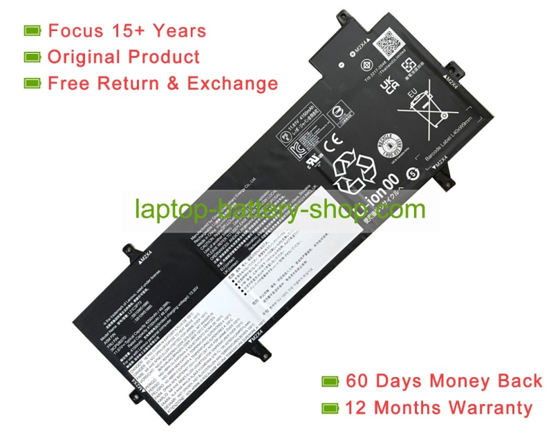 Lenovo L21M3P73, L21C3P73 11.61V 4250mAh original batteries - Click Image to Close