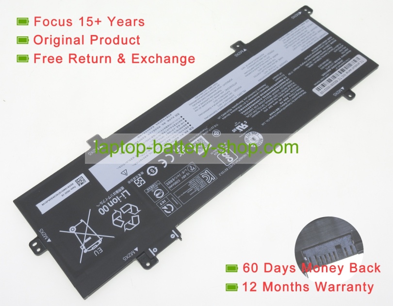Lenovo SB10W51974, 5B10W51873 15.48V 5395mAh original batteries - Click Image to Close