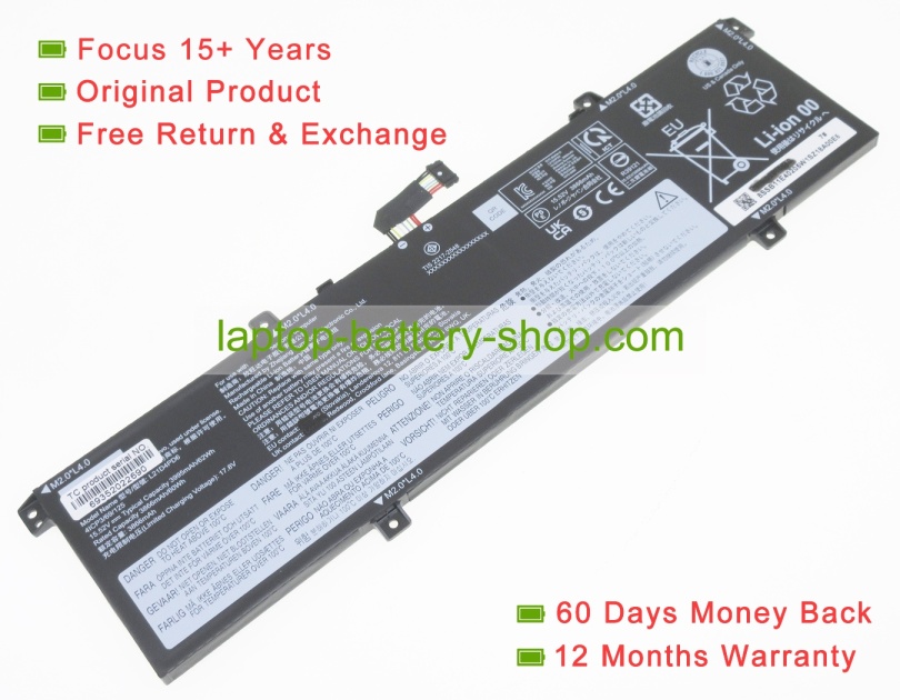 Lenovo SB11E40205, L21L4PD6 15.52V 3995mAh original batteries - Click Image to Close