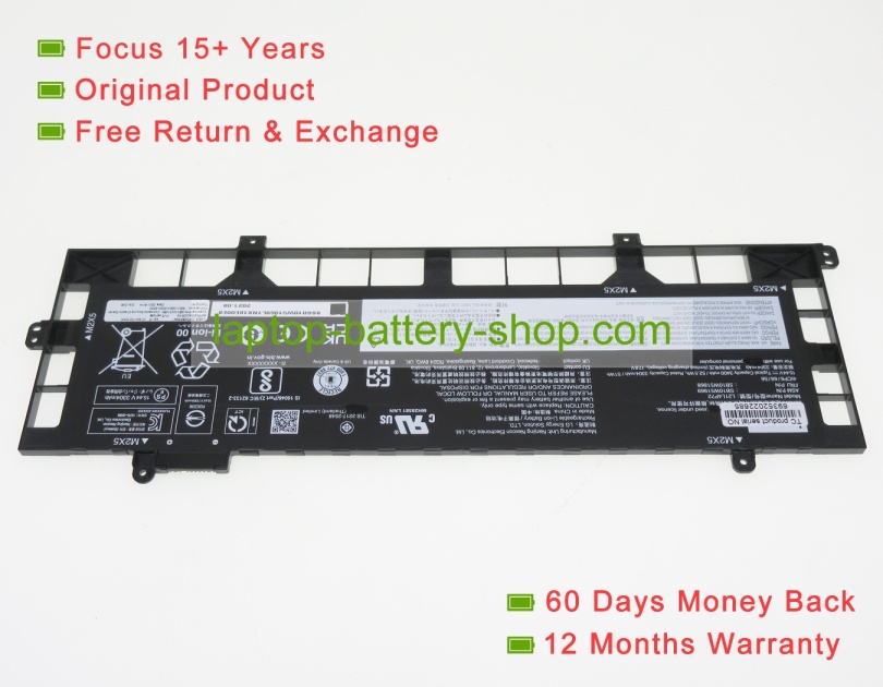Lenovo L21D4P72, 5B10W51868 15.44V 3400mAh original batteries - Click Image to Close