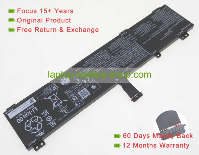 Lenovo L21C4PC1, L21D4PC1 15.44V 5182mAh original batteries - Click Image to Close