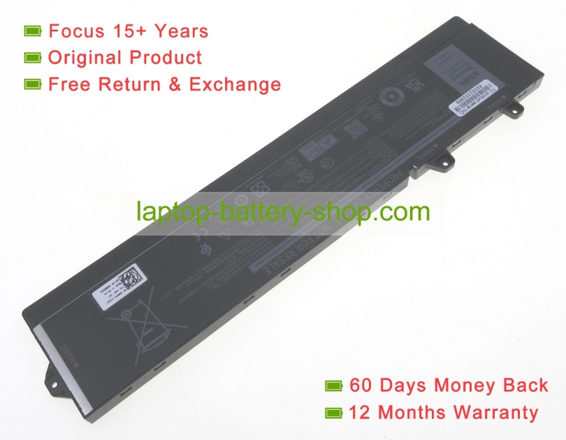 Dell NWDC0, X26RT 11.55V 6827mAh original batteries - Click Image to Close