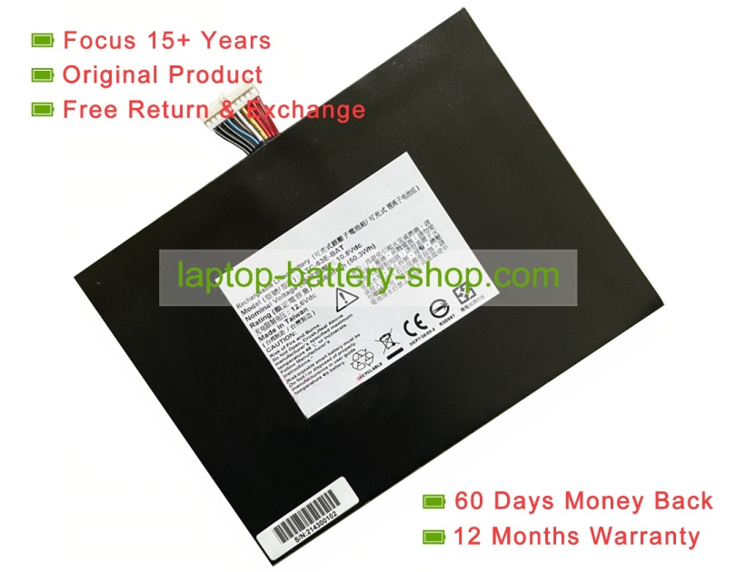 Other 3ICP7/38/65-2, ATC-63E-BAT 10.8V 4660mAh original batteries - Click Image to Close