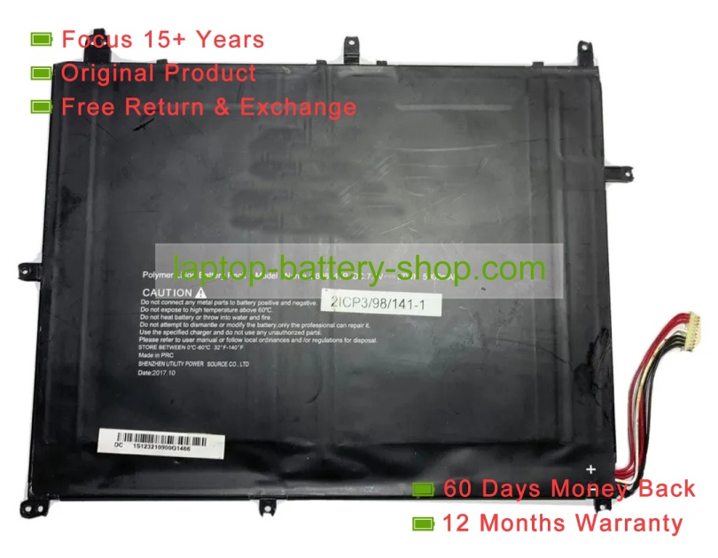 Great wall 2898141P 7.4V 5000mAh original batteries - Click Image to Close