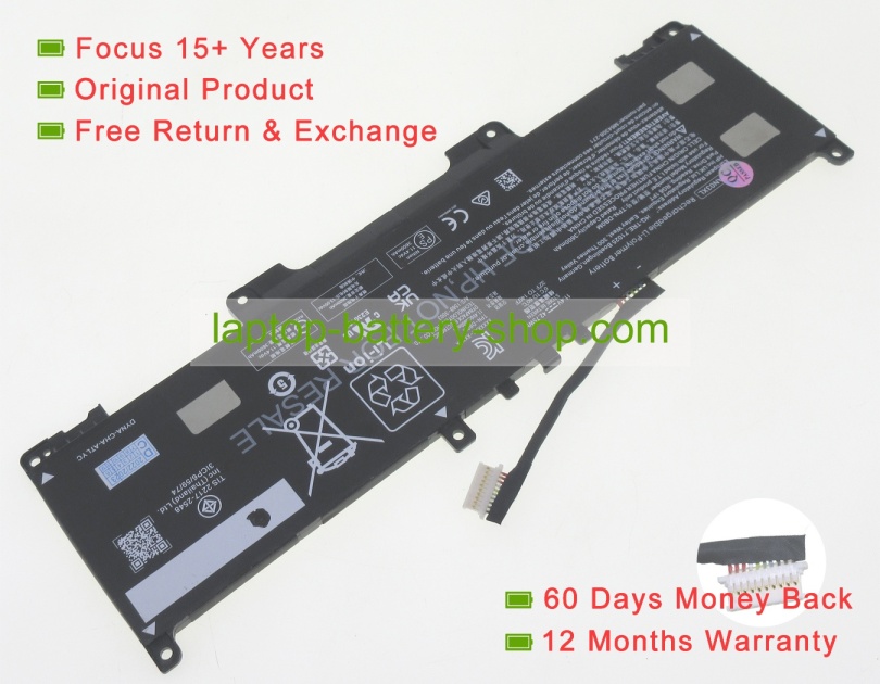 Hp AN03XL, L173474-005 11.4V 3600mAh original batteries - Click Image to Close