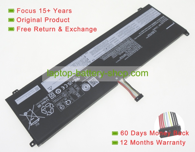 Lenovo 5B11F29420, L21C4PE1 15.52V 6443mAh original batteries - Click Image to Close