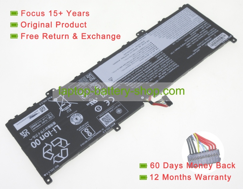 Lenovo L21D4PE0, L21L4PC4 15.52V 4511mAh original batteries - Click Image to Close