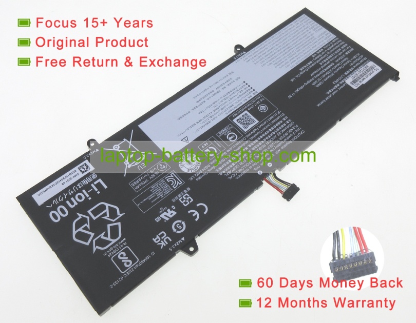 Lenovo L21L4PE2, L21M4PE2 15.52V 3815mAh original batteries - Click Image to Close