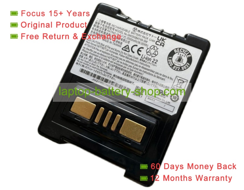 Other GM/250BAT4S-SM 14.4V 2500mAh original batteries - Click Image to Close