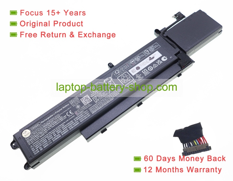 Hp M86087-005, M85951-271 15.44V 5907mAh original batteries - Click Image to Close