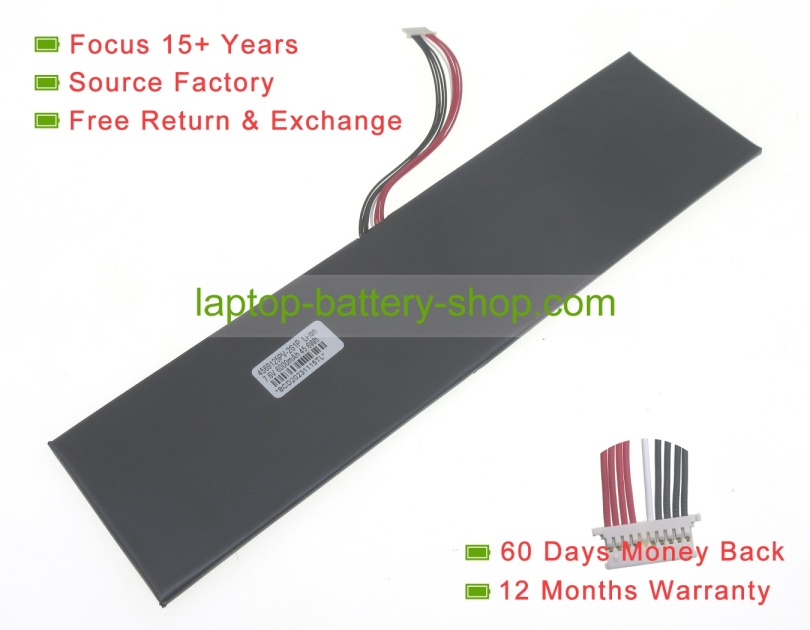 Teclast 2ICP5/69/125, U4569125PV-2S1P 7.6V 5500mAh replacement batteries - Click Image to Close