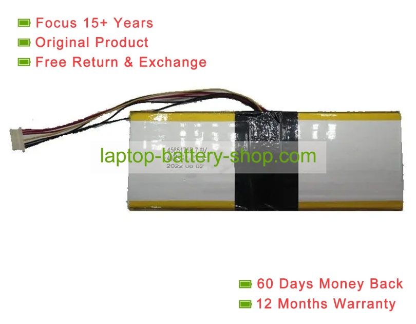 Rtdpart 4565175, 4565175P 7.6V 4000mAh original batteries - Click Image to Close