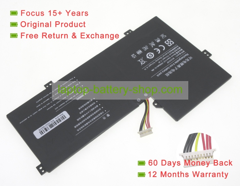 Rtdpart NV-3978115-2S, NV-3978115 7.6V 5500mAh original batteries - Click Image to Close