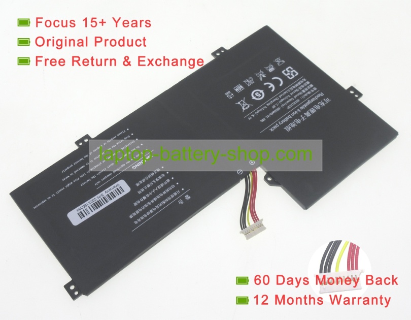 Rtdpart 4374113, 4374113PV-2S1P 7.6V 5500mAh original batteries - Click Image to Close