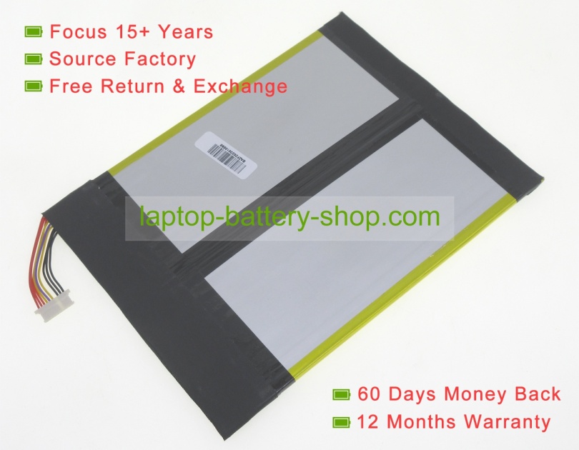 Teclast 32100165, XDS3250154 7.6V 5500mAh replacement batteries - Click Image to Close