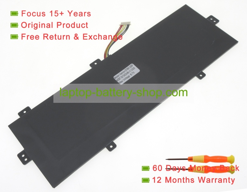 Medion 3786128, 40067936 7.6V 5400mAh original batteries - Click Image to Close