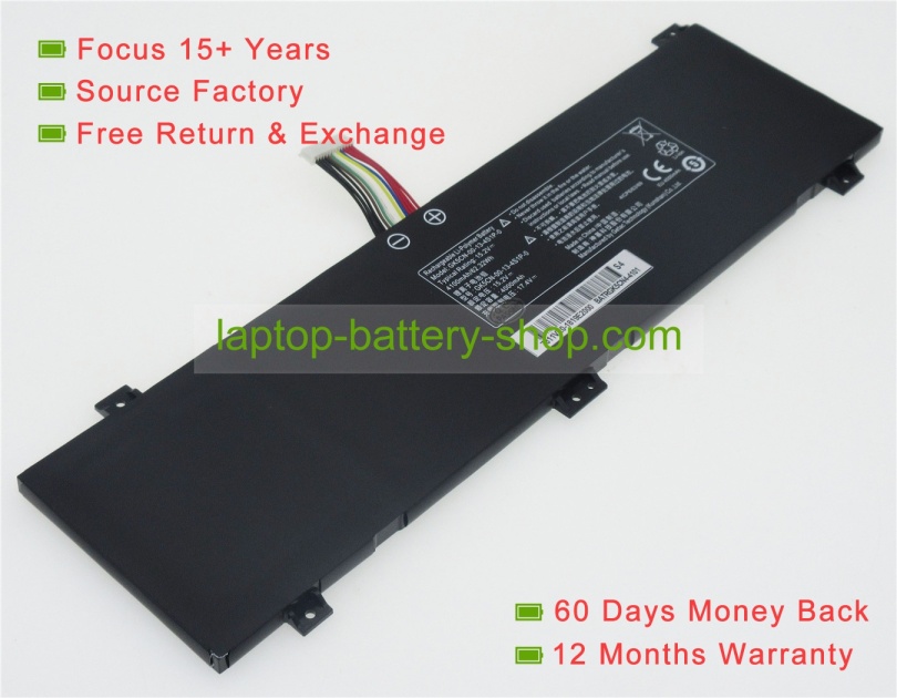 Getac GK5CN-00-13-3S1P-0, GK5CN3-3101 15.2V 4100mAh replacement batteries - Click Image to Close